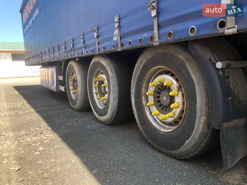 Тентованный борт (штора) - полуприцеп Stern SA334 2008 в Ковеле