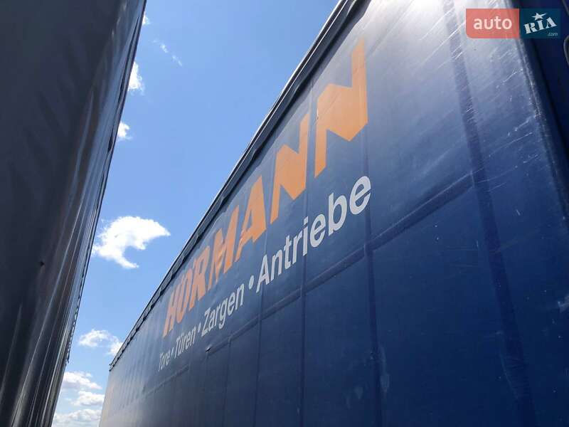 Тентованный борт (штора) - полуприцеп Stern SA334 2008 в Ковеле