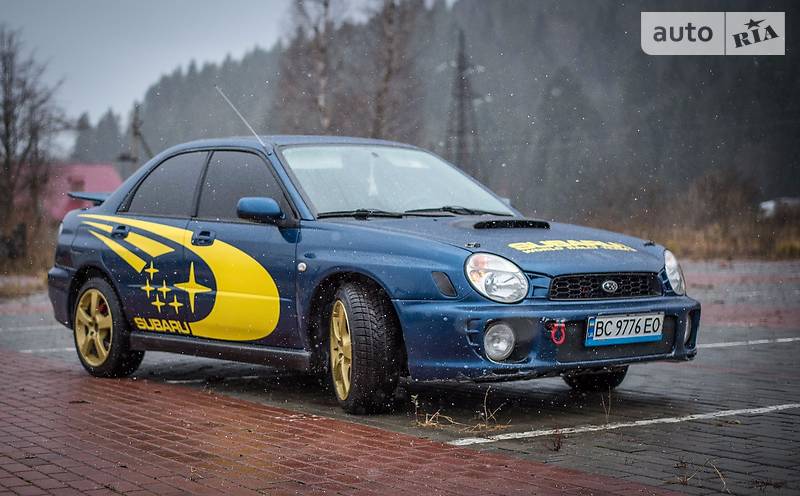Subaru Impreza WRX STi 2001 року