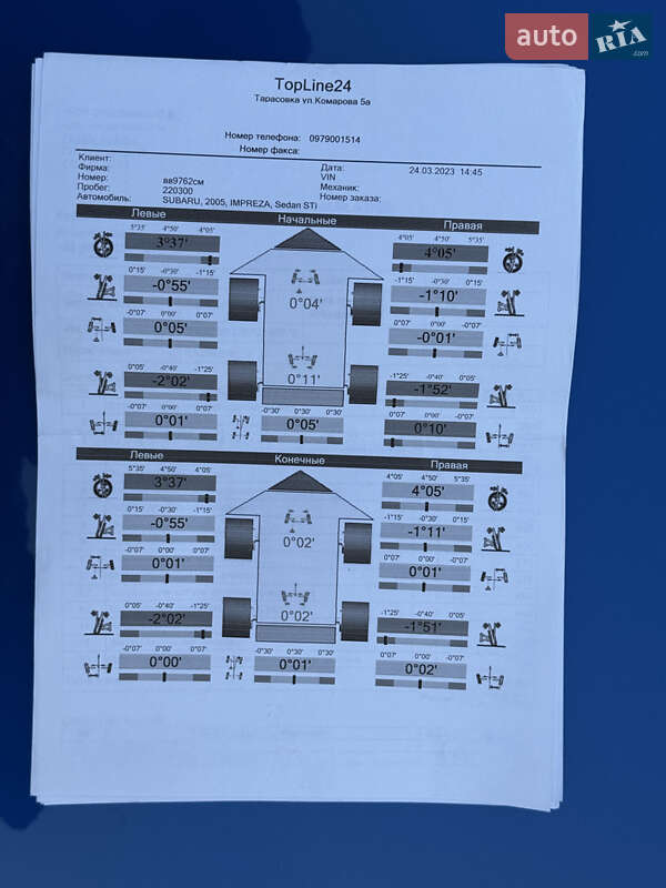 Седан Subaru Impreza WRX 2005 в Житомире