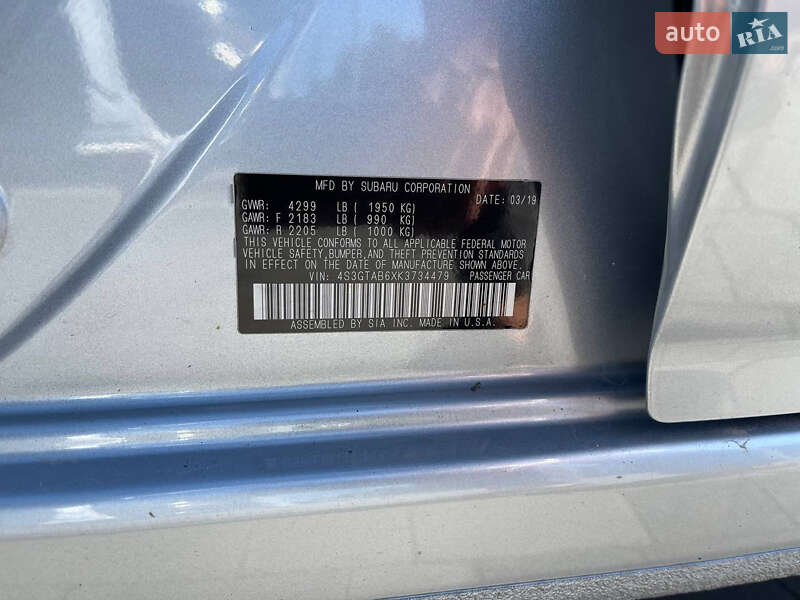 Седан Subaru Impreza 2019 в Львові