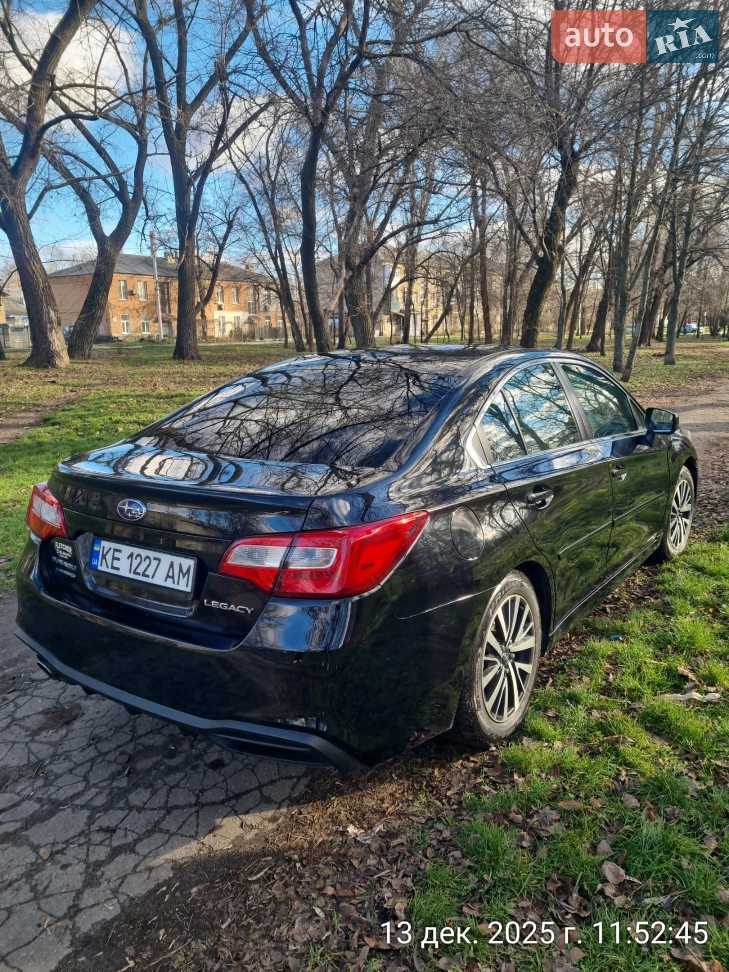 Subaru Legacy 2019 VIN 4S3BNAB61K3039926 фото оголошення 7 з 10
