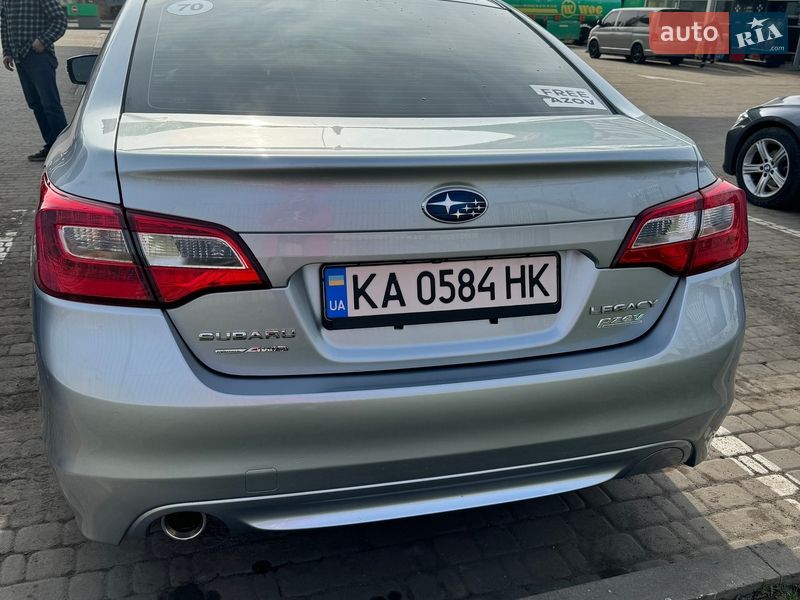 Седан Subaru Legacy 2016 в Києві
