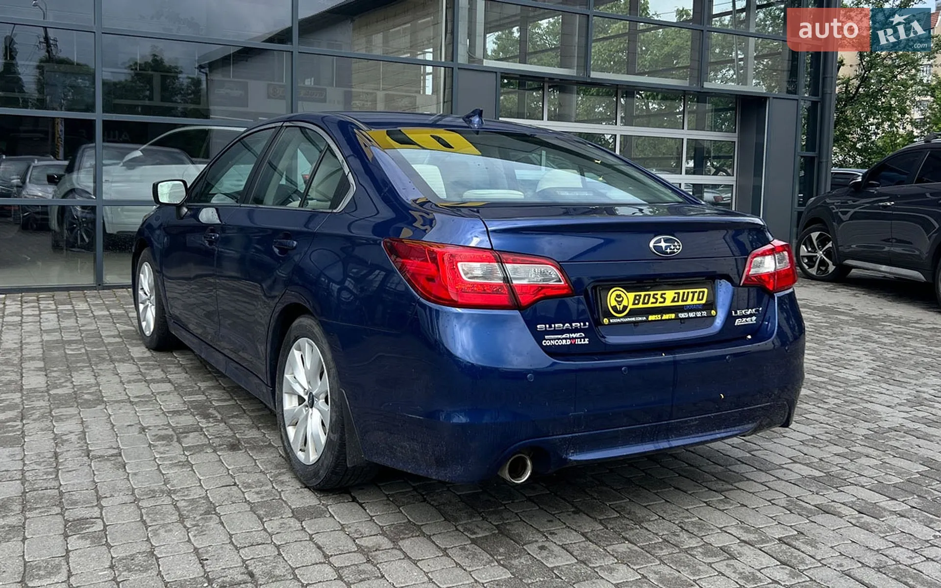2016 Subaru Legacy - мініатюра 5