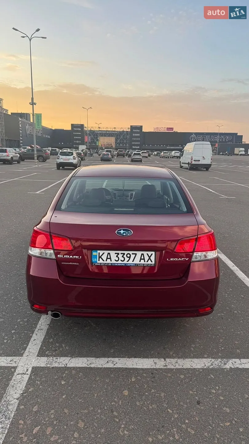 2010 Subaru Legacy - мініатюра 4