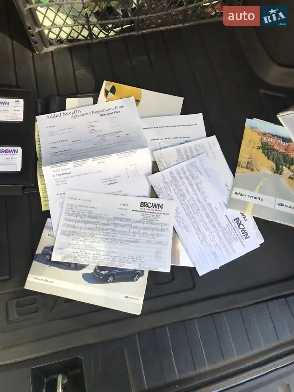 Универсал Subaru Outback 2013 в Одессе документ 2 фото Универсал Subaru Outback 2013 в Одессе документ