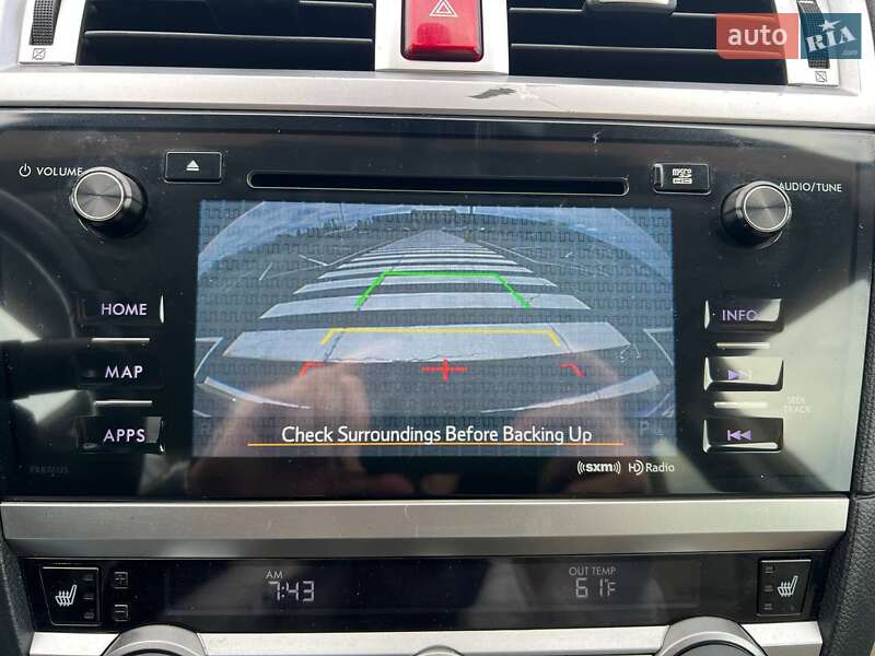 Универсал Subaru Outback 2016 в Одессе фото 15 Универсал Subaru Outback 2016 в Одессе