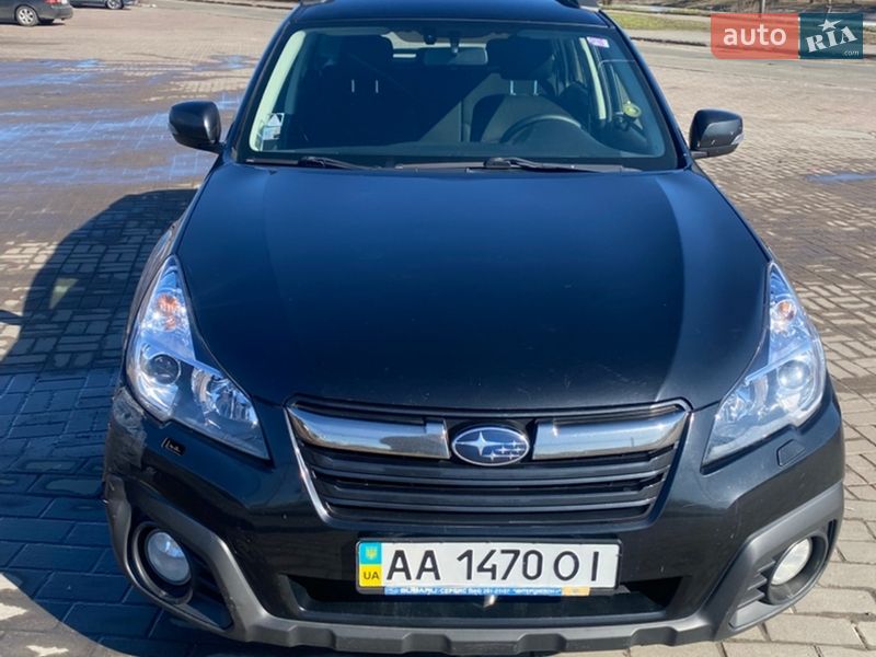 2014 Subaru Outback, VIN JF1BR9L95EG177738:plate — фото 1 (autoria)