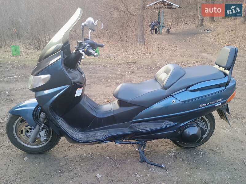 Макси-скутер Suzuki Skywave 400 1999 в Богодухове