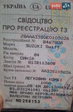 Хэтчбек Suzuki Swift 1984 в 