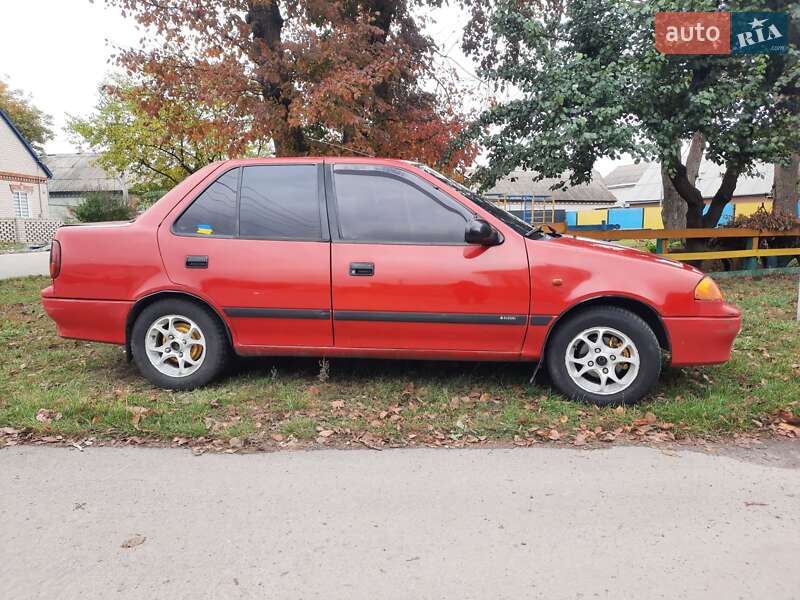 Седан Suzuki Swift 1998 в Лубнах