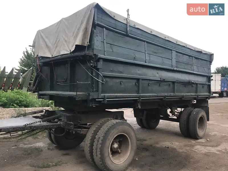 Зерновоз - прицеп СЗАП 8527 1988 в 