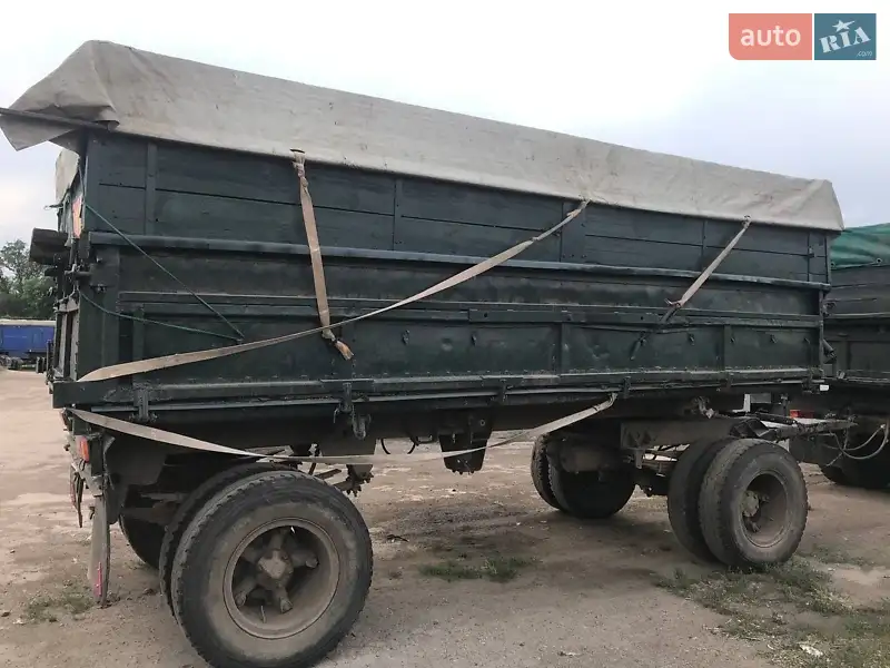 Зерновоз - прицеп СЗАП 8527 1988 в 