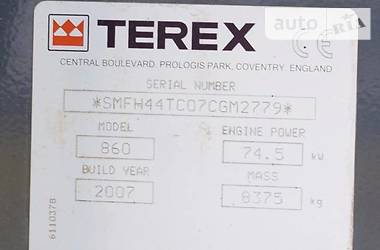 Экскаватор Terex 860 2007 в Киеве