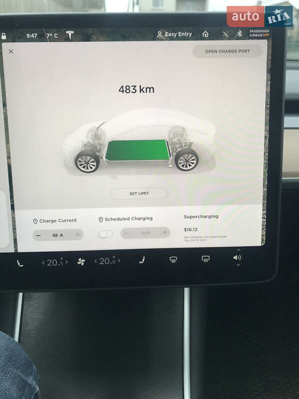 Седан Tesla Model 3 2018 в Житомире