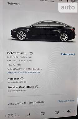 Седан Tesla Model 3 2019 в Киеве