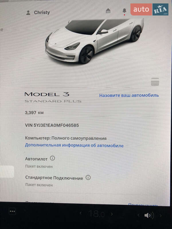 Седан Tesla Model 3 2021 в Киеве