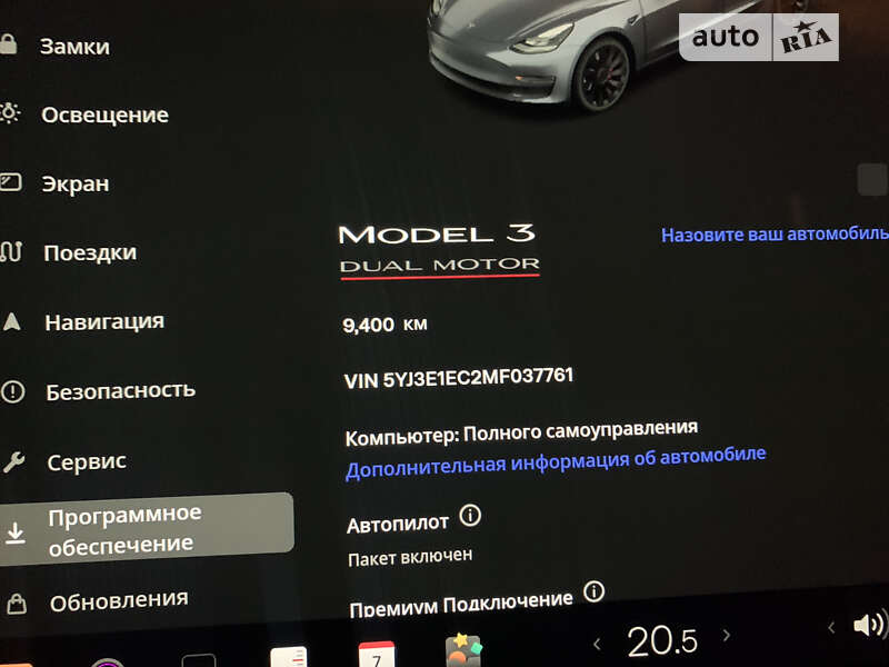 Седан Tesla Model 3 2021 в Умани
