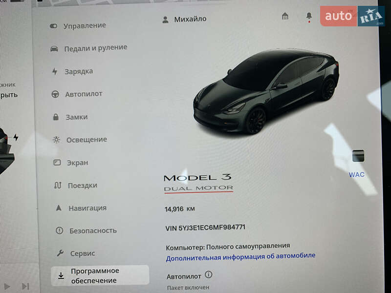 Седан Tesla Model 3 2021 в Львове