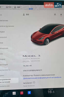 Седан Tesla Model 3 2020 в 