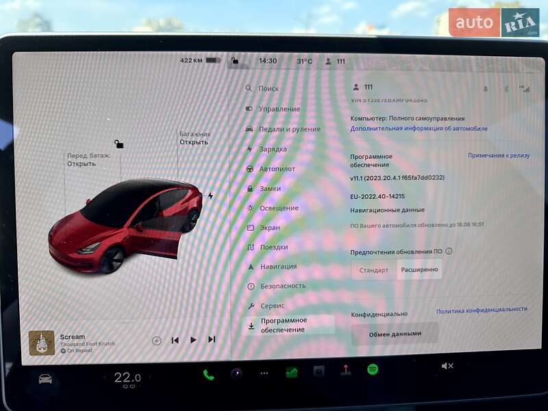 Седан Tesla Model 3 2021 в Киеве