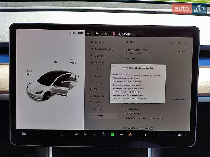 Седан Tesla Model 3 2019 в Киеве
