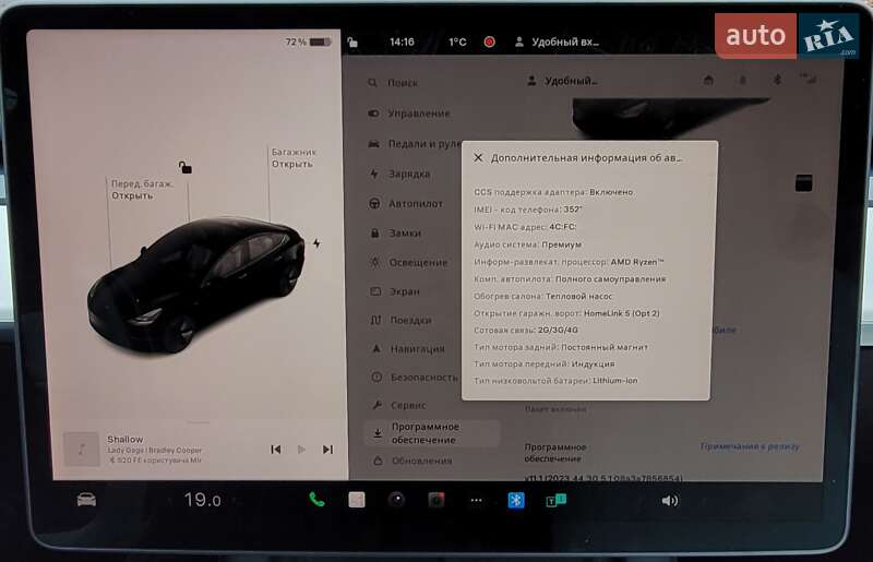 Седан Tesla Model 3 2022 в Житомире