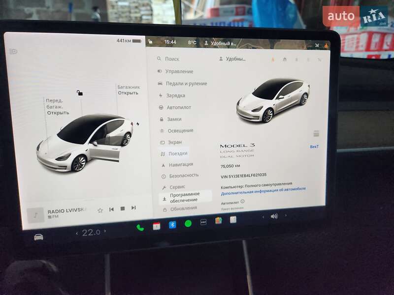 Седан Tesla Model 3 2019 в Бориславі