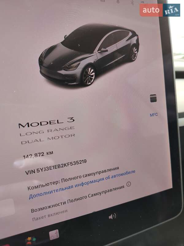 Седан Tesla Model 3 2019 в Киеве фото 20 Седан Tesla Model 3 2019 в Киеве