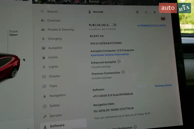 Седан Tesla Model 3 2018 в Львове документ