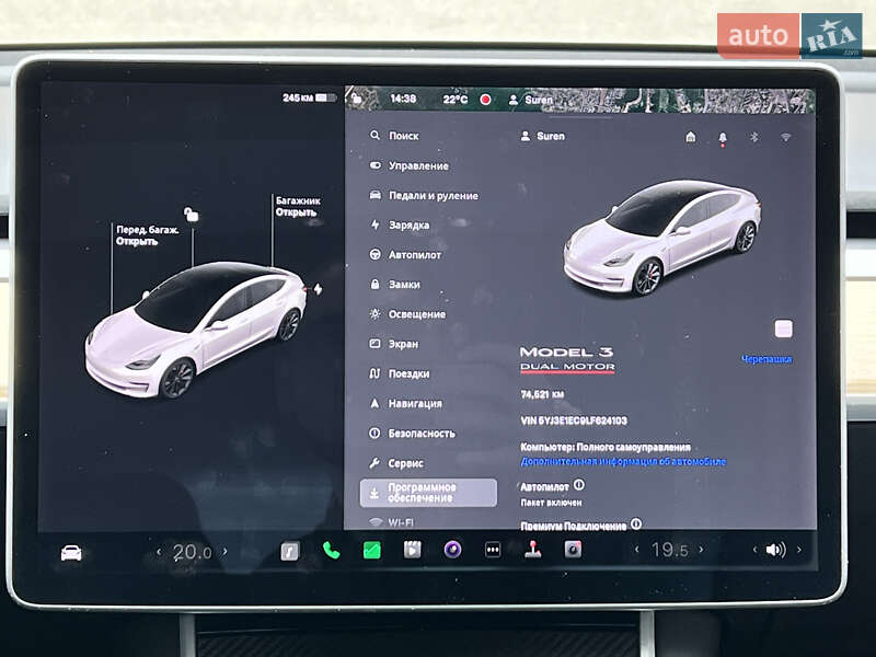 Седан Tesla Model 3 2019 в Харкові