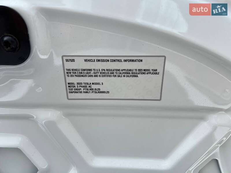 Седан Tesla Model 3 2023 в Житомирі фото 31 Седан Tesla Model 3 2023 в Житомирі