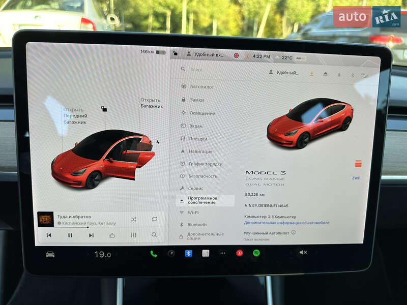 Седан Tesla Model 3 2018 в Дніпрі