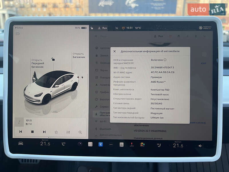 Седан Tesla Model 3 2022 в Харькове