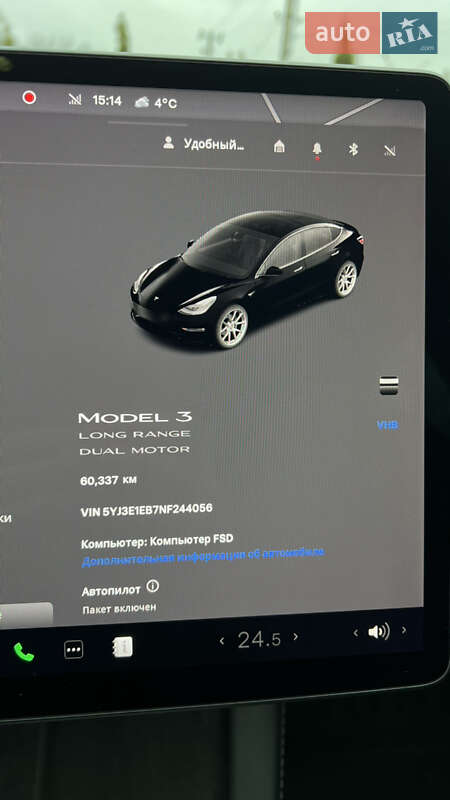 Седан Tesla Model 3 2022 в Чернівцях