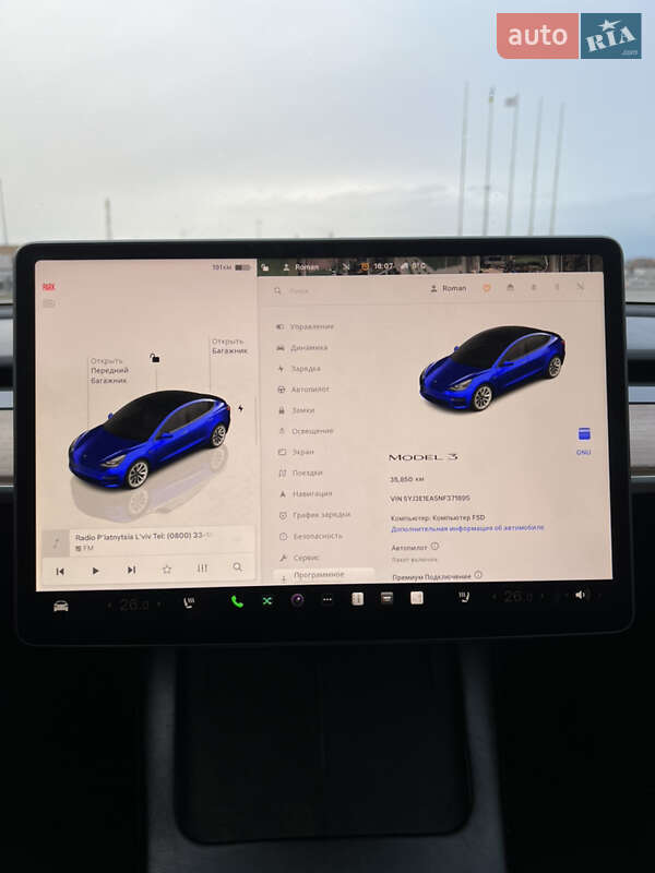Седан Tesla Model 3 2022 в Львові