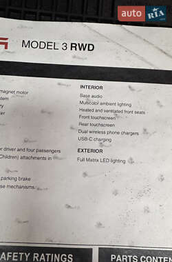 Седан Tesla Model 3 2024 в 