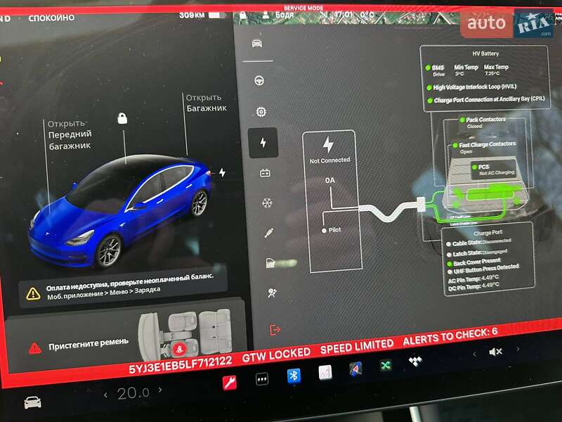 Седан Tesla Model 3 2020 в Львові