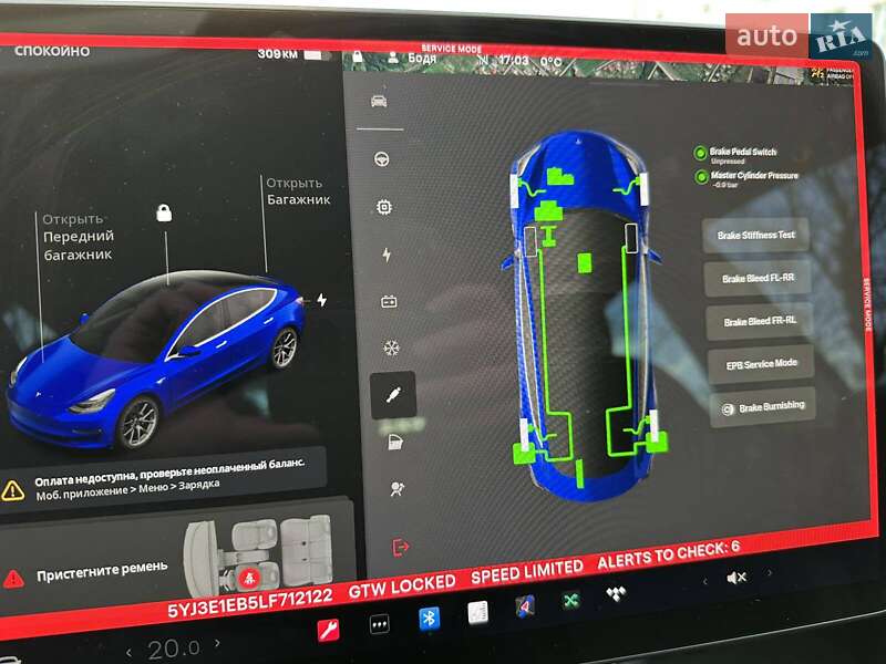 Седан Tesla Model 3 2020 в Львові фото 26 Седан Tesla Model 3 2020 в Львові