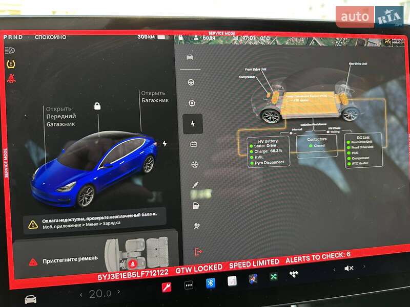 Седан Tesla Model 3 2020 в Львові фото 27 Седан Tesla Model 3 2020 в Львові