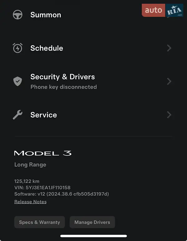 Седан Tesla Model 3 2018 в Петропавлівській Борщагівці документ
