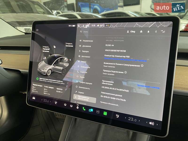 Седан Tesla Model 3 2022 в Одесі