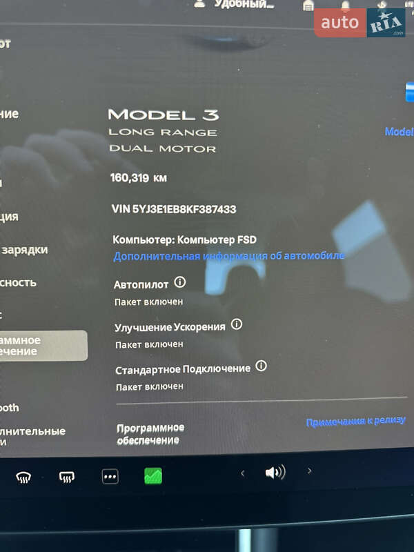 Седан Tesla Model 3 2019 в Луцьку фото 15 Седан Tesla Model 3 2019 в Луцьку
