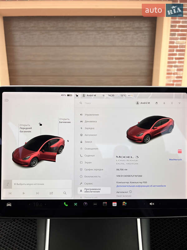 Седан Tesla Model 3 2020 в Черновцах