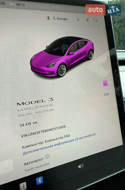 Седан Tesla Model 3 2022 в 