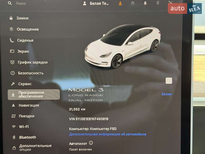 Седан Tesla Model 3 2019 в Киеве