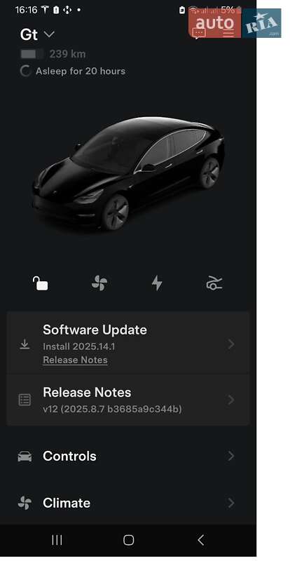 Седан Tesla Model 3 2019 в Чернигове