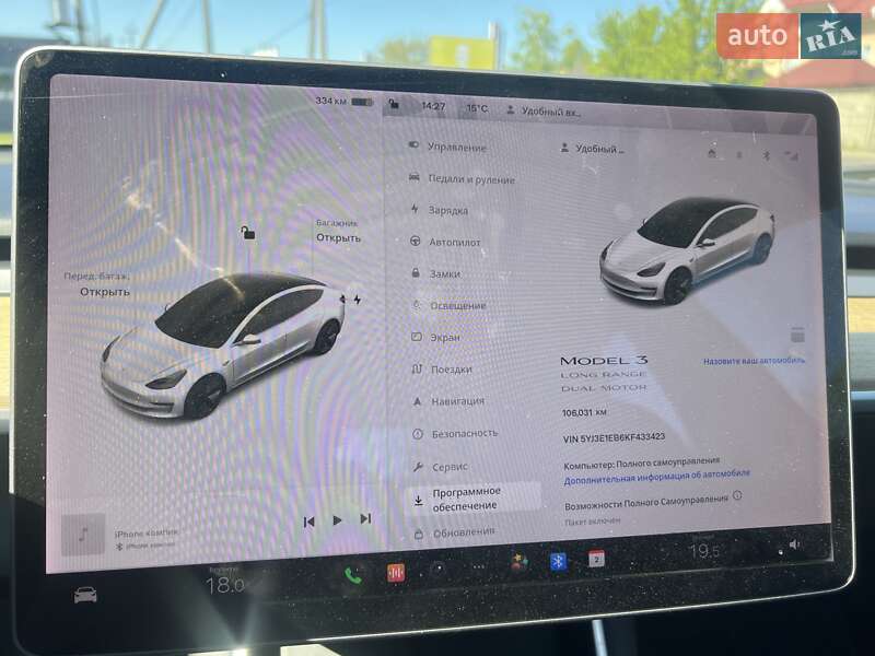 Седан Tesla Model 3 2019 в Киеве