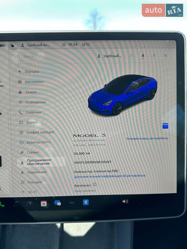 Седан Tesla Model 3 2022 в Львове
