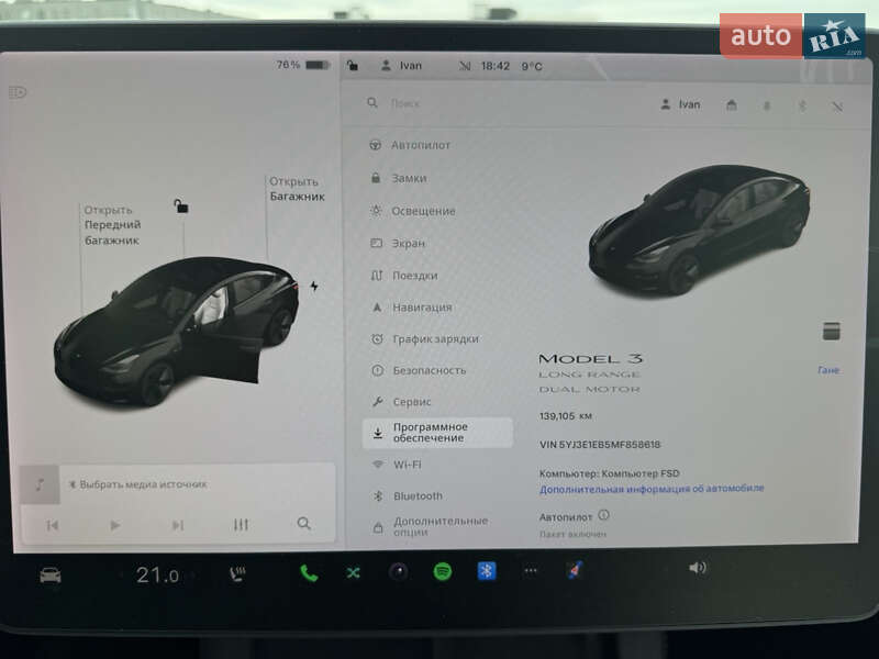 Седан Tesla Model 3 2020 в Львове